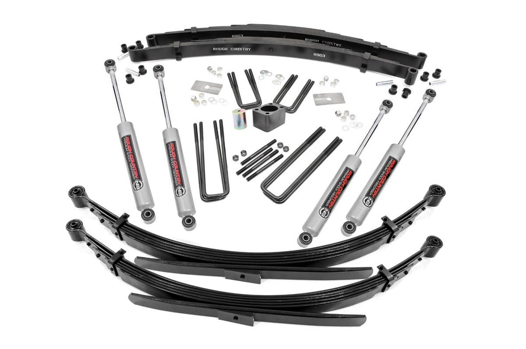 4 Inch Lift Kit | Rear Springs | Dodge W100 Truck/W200 Truck 4WD (1974-1977)