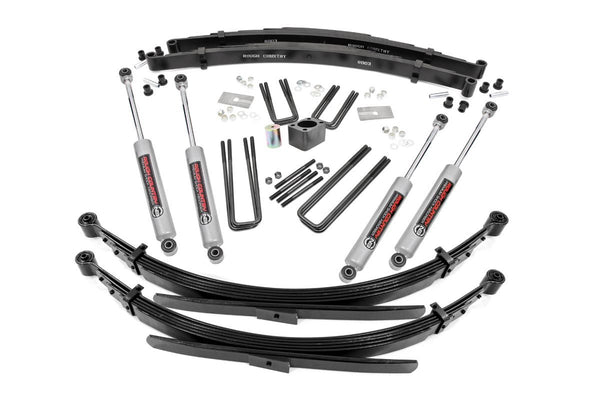 4 Inch Lift Kit | Rear Springs | Dodge W100 Truck/W200 Truck 4WD (1974-1977)