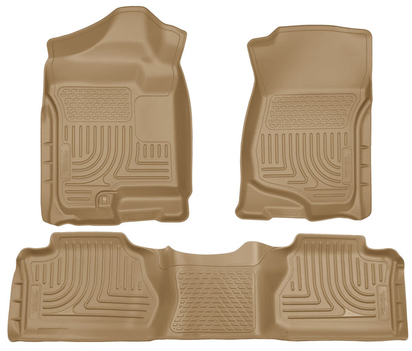 Weatherbeater - Front & 2nd Seat Floor Liners (Footwell Coverage)