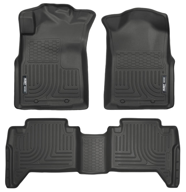 Weatherbeater - Front & 2nd Seat Floor Liners (Footwell Coverage)