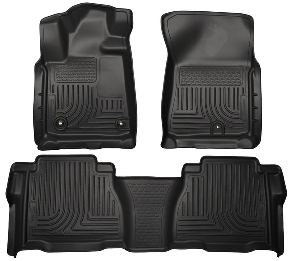 Weatherbeater - Front & 2nd Seat Floor Liners (Footwell Coverage)