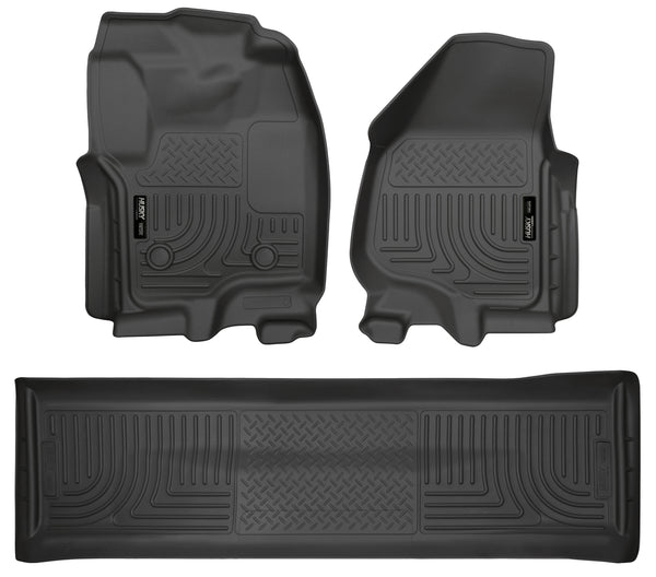 Weatherbeater - Front & 2nd Seat Floor Liners (Footwell Coverage)