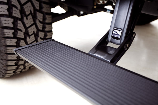 AMP Research  PowerStep Xtreme Running Boards Plug N Play System for 2019-2021 Chevrolet Silverado/GMC Sierra, 2020-2021 Chevrolet Silverado/GMC Sierra 2500/3500, Double and Crew Cab