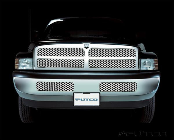 Punch Stainless Steel Grilles-RAM 1500 (Except Sport) Punch Stainless Steel Grilles-RAM 2500/3500 (Except Sport)