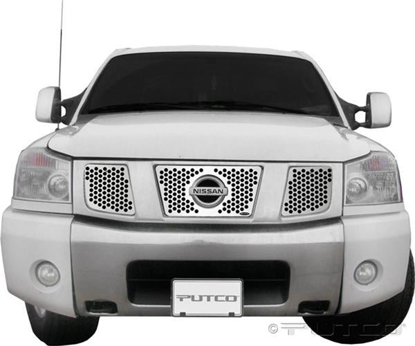 Punch Stainless Steel Grilles-Nissan Titan / Armada