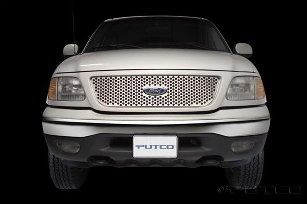 Punch Stainless Steel Grilles-Ford F-150 (Honeycomb Grille)