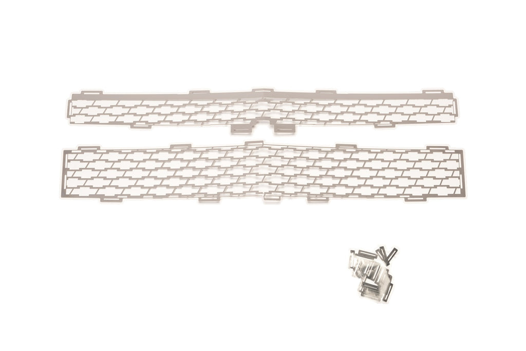 GM Licensed Bowtie Grilles-Chevrolet Silverado LD - (Fits grill with Z71 emblem) - Direct replacement insert.