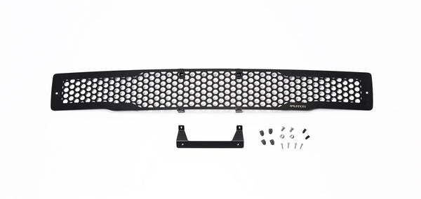Bumper Grille Inserts-Ford F-150 - Stainless Steel Black Punch Design