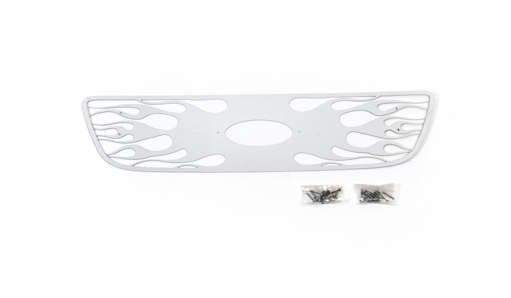 Flaming Inferno Stainless Steel Grilles-Ford F-150 (Bar Grille) w/ logo cutout