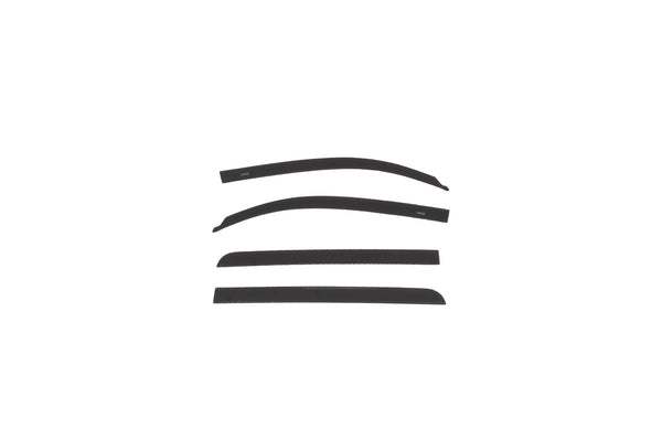 Ventvisor Deflector Color-Match Low Profile Midnight Black Metallic