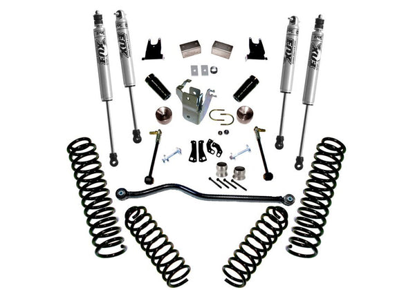 4" Lift Kit - 07-18 Wrangler JK - 4-door - w/ FOX Shocks