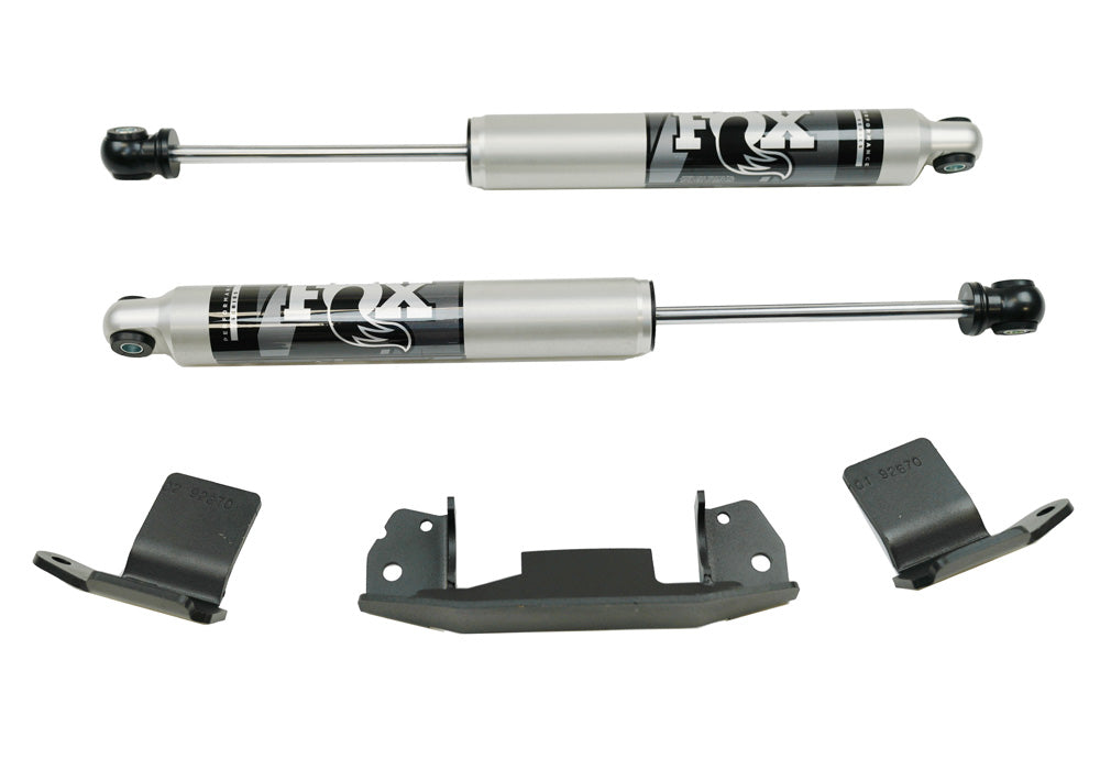 Dual Steering Stabilizer Kit - Fox 2.0 Cylinders - 09-13 Ram 2500/09-12 3500 4WD 92719