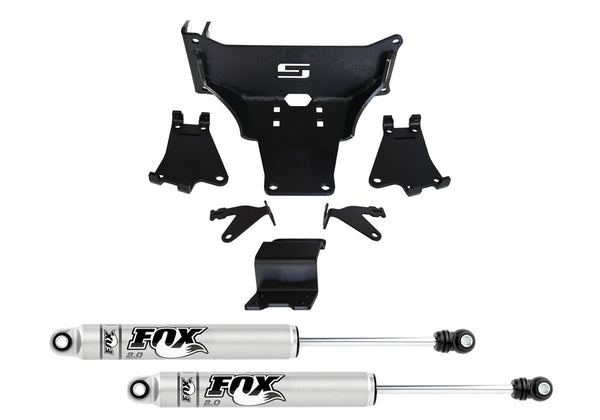 Dual Steering Stabilizer Kit-w/ Fox 2.0 Shocks-05-22 F250/350 4WD-No Lift Req
