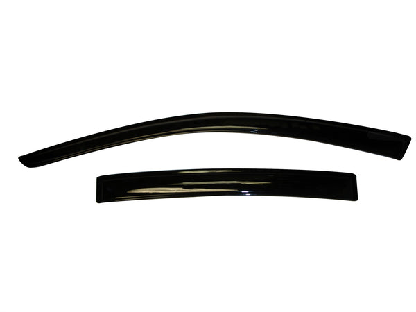 Side Window Visors, Ventvisors, Acrylic, Smoke, Chrysler, Dodge, Set of 4