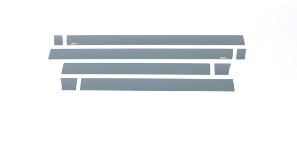 Black Platinum Rocker Panels  -Cadillac Escalade ESV - 4.75" Wide (8 pcs) Black Platinum Rocker Panels  -Chevrolet Suburban - 4.75" Wide (8 pcs) Black Platinum Rocker Panels  -GMC Yukon XL - 5.5" Wide (8 pcs)