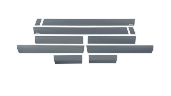 Black Platinum Rocker Panels  -GMC Sierra LD - Double Cab - 6.5" Bed (10 pcs) Black Platinum Rocker Panels  -GMC Sierra HD - Double Cab - 6.5" Bed - (10 pcs)