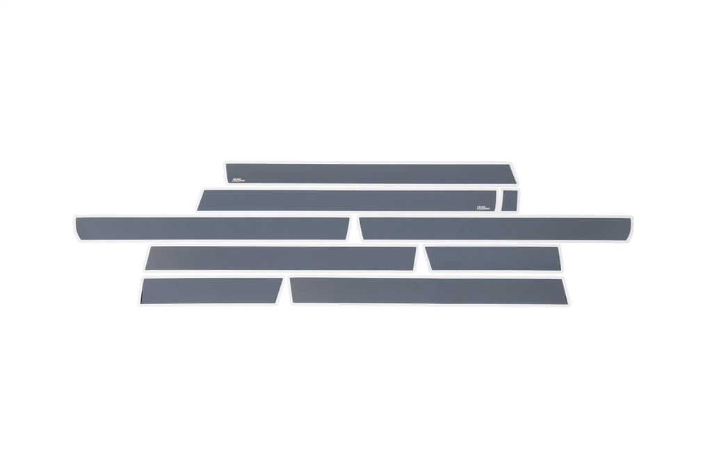 Black Platinum Rocker Panels  -Chevrolet Silverado LD - Crew Cab - 6.5" Bed (10 pcs)          Black Platinum Rocker Panels  -Chevrolet Silverado HD - Crew Cab 6.5" Bed (10 pcs)