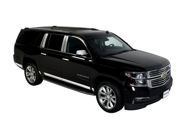 Stainless Steel Rocker Panels-Cadillac Escalade ESV - 10 pcs  Stainless Steel Rocker Panels-Chevrolet Suburban - 10pcs Stainless Steel Rocker Panels-GMC Yukon XL - 10pcs