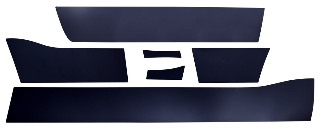 Black Platinum Rocker Panels  -RAM LD - Quad Cab 6'4" Standard Box