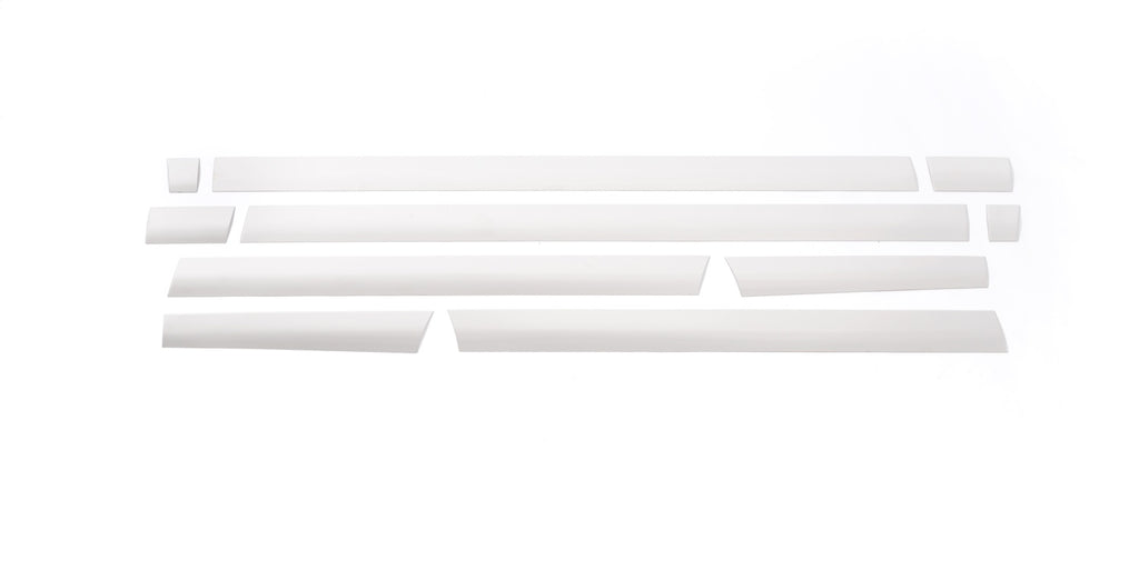 Stainless Steel Rocker Panels-Ford F-150 Reg Cab 8ft Long Box (4.25" tall, 10 Pieces)