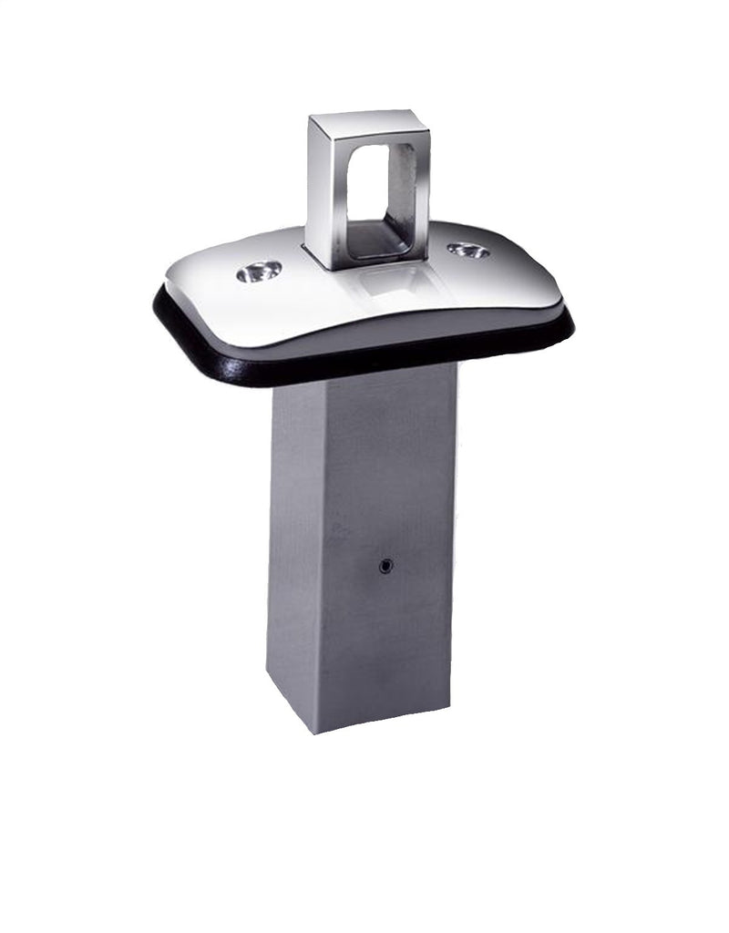 Push-Up Tie Downs-Chrome Plated - fits all full-size pickup trucks w/ Stake pocket mounts. ( Will not fit 2014+ GM New body trucks - rear stake pockets)