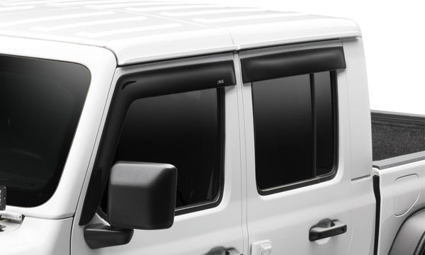 Ventvisor Deflector Smoke Low Profile Outside Mount 4 pc.