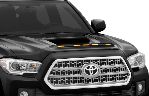 Aeroskin Lightshield Color-Match Hood Protector Black