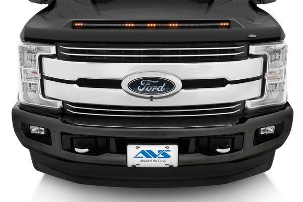 Aeroskin Lightshield Color-Match Hood Protector Shadow Black