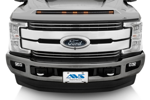 Aeroskin Lightshield Color-Match Hood Protector Ingot Silver