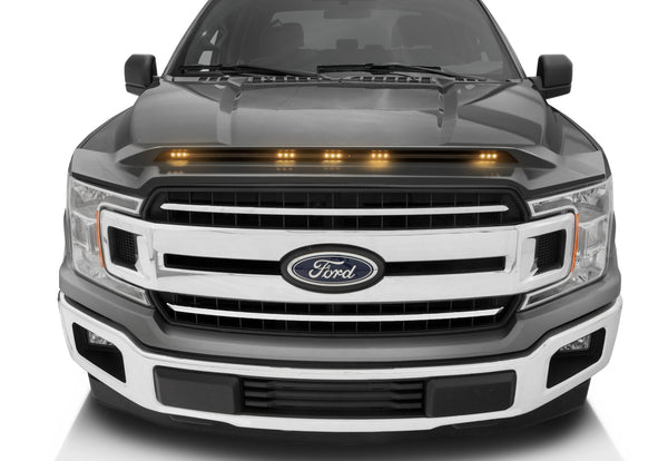 Aeroskin Lightshield Color-Match Hood Protector Magnetic Grey Metallic