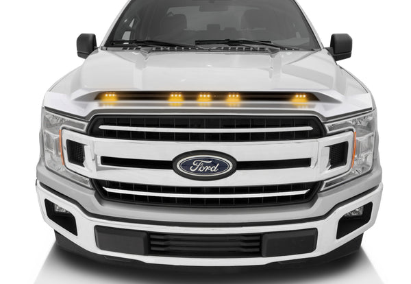 Aeroskin Lightshield Color-Match Hood Protector Oxford White