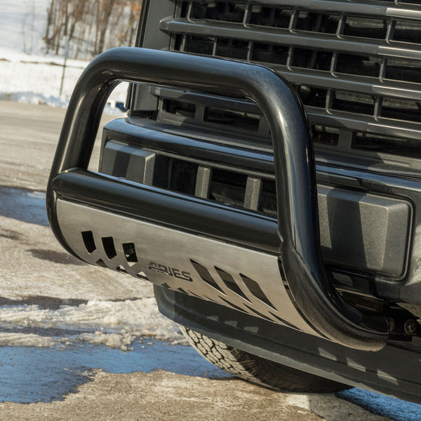 Stealth 3" Black Stainless Bull Bar, Select Toyota Sequoia, Tundra  Aries