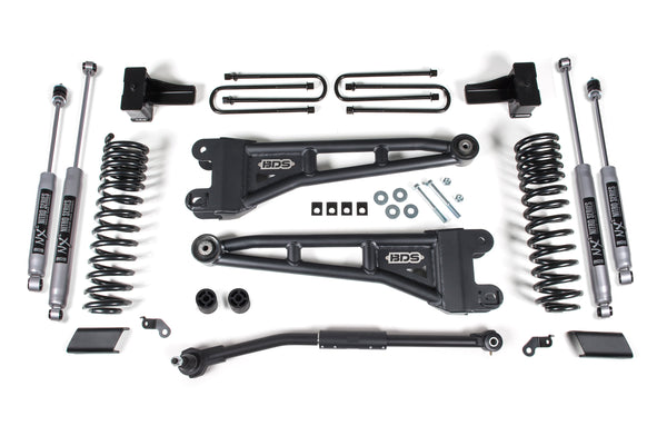 BDS Suspension 2.5" Coil-Over Radius Arm Suspension System 2017-2019 Ford F250/350 4WD 1543F