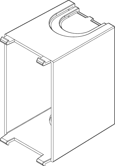 Vimar Mounting Box 1-Module Black 16776.AU