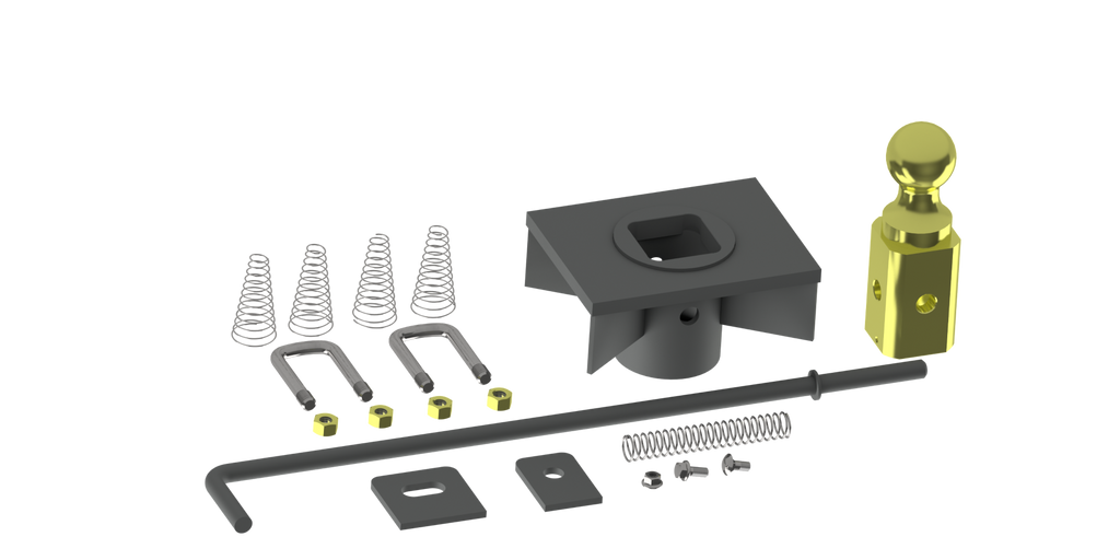 Turnoverball One-Piece Kit For Flatbeds