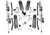 4" Dual Rate Coil Lift Kit w/ Fox 2.0 Res Shocks - 18-22 Wrangler JLU 4WD - 4Dr
