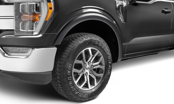 Fender Flares OE Style Color Magnetic Grey Metallic Smooth Finish 4 Pc