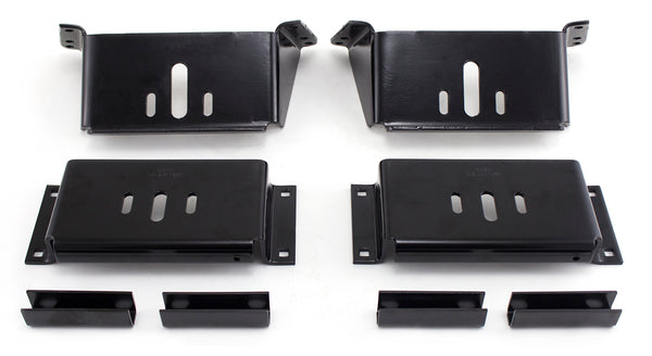 Leaf spring air spring kit