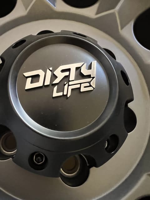 Dirty Life Center Cap For 6 Lug Wheels C109300MB02-DL