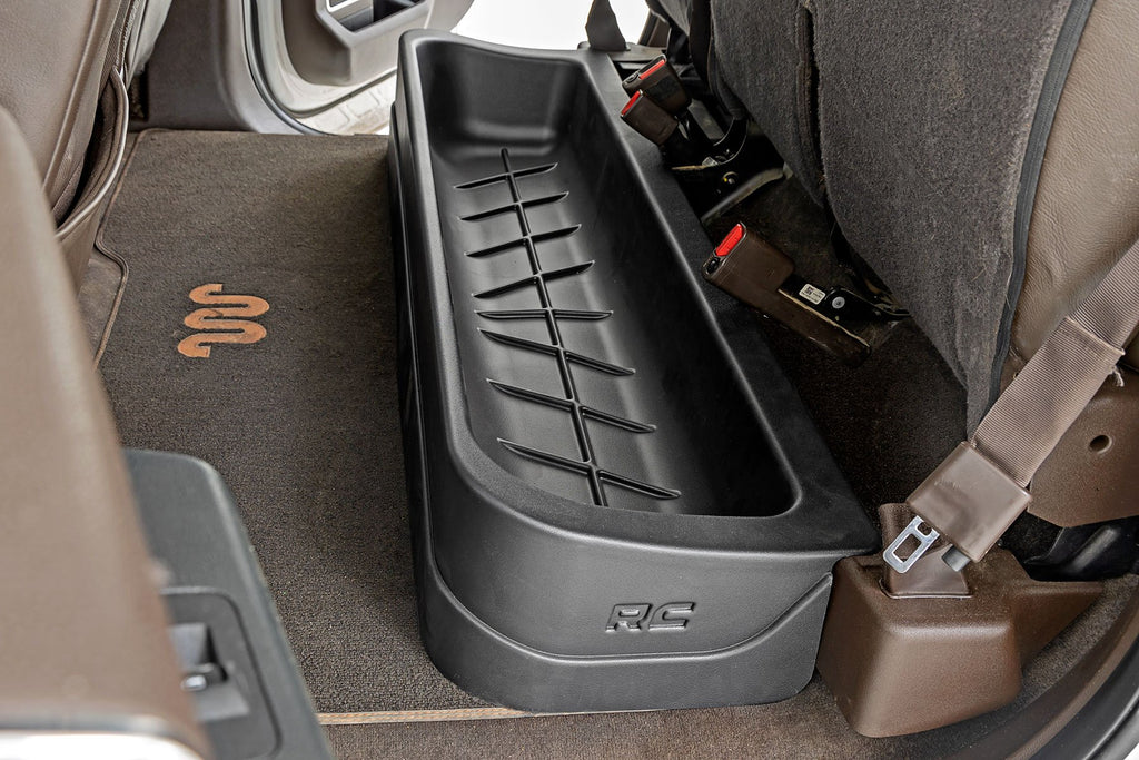 Under Seat Storage | Crew Cab | Ford F-150/F-250/F-350/Raptor  (2015-2025)
