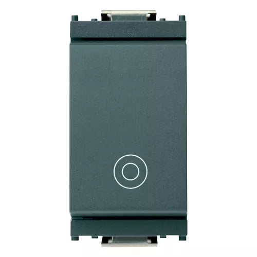 Vimar 1 Way 10A push general symbol grey - Vimar 1 Way 10A push general symbol grey -