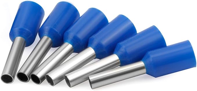 XHF 1000 PCS AWG 14/2.5mm² Blue Wire Ferrules