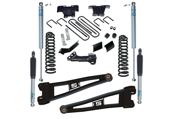 4" Radius Arm Lift Kit - 23-24 F-250/F-350 4WD - Diesel - w/ Bilstein Shocks
