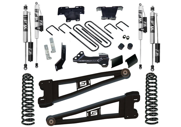 4" Radius Arm Lift Kit - 23-24 F250/F350 4WD Diesel w/ Fox 2.0 Reservoir Shocks