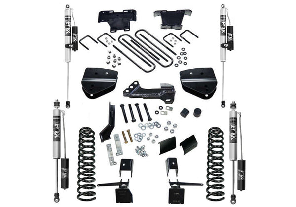 4" Lift Kit w/ FOX Res Shocks - 17-22 F2/350 4WD Dsl w/o4LinkArms w/oRadiusArms