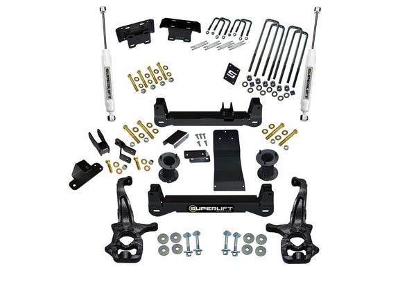 6" Lift Kit - 19 (New Body)-22 Silv/Sierra1500 4WD w/ SLShks (exc Trailboss/AT4)