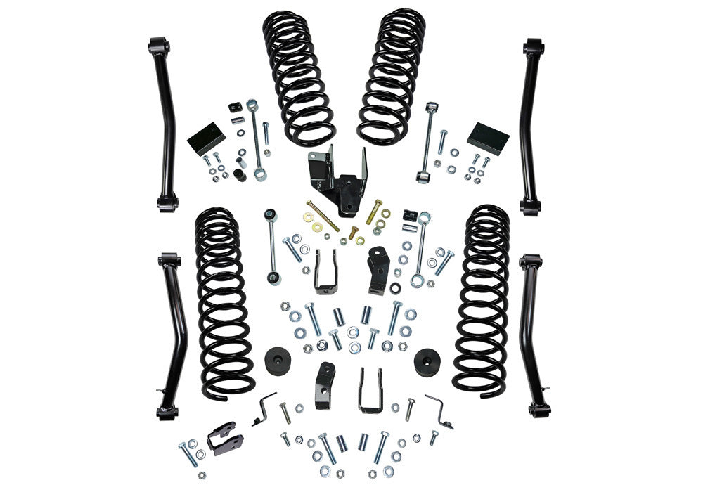 4" Dual Rate Coil Lift Kit - 18-22 Wrangler JL - 4Dr