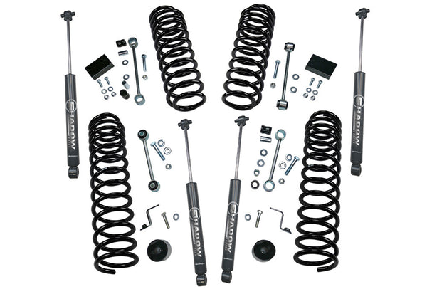 2.5" DUAL RATE COIL Lift Kit - 18-22 JP JL WRGLR 4 DR - W/ SHADOW SERIES SHX