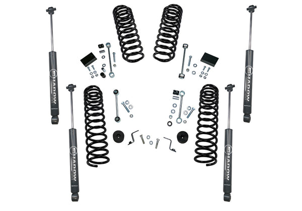 2.5" DUAL RATE COIL Lift Kit - 18-22 JP JL WRGLR 2 DR - W/ SHADOW SERIES SHX
