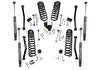 4" DUAL RATE COIL Lift Kit - 18-22 JP JL WRGLR 4 DR - W/ SHADOW SERIES SHX